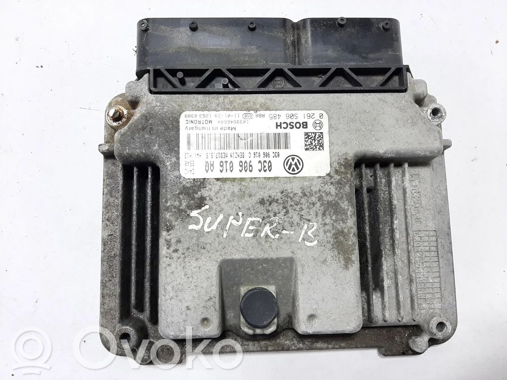 Skoda Superb B6 (3T) Engine control unit/module 
