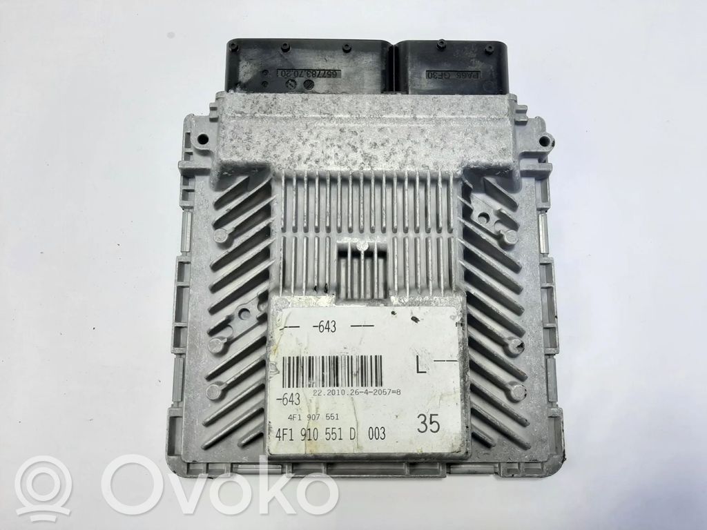 Audi A6 S6 C6 4F Engine control unit/module 