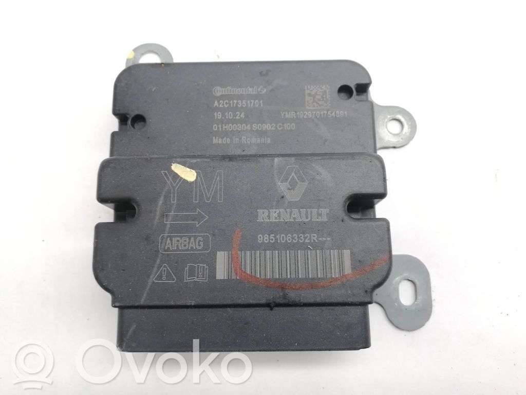 Dacia Sandero Airbag control unit/module 