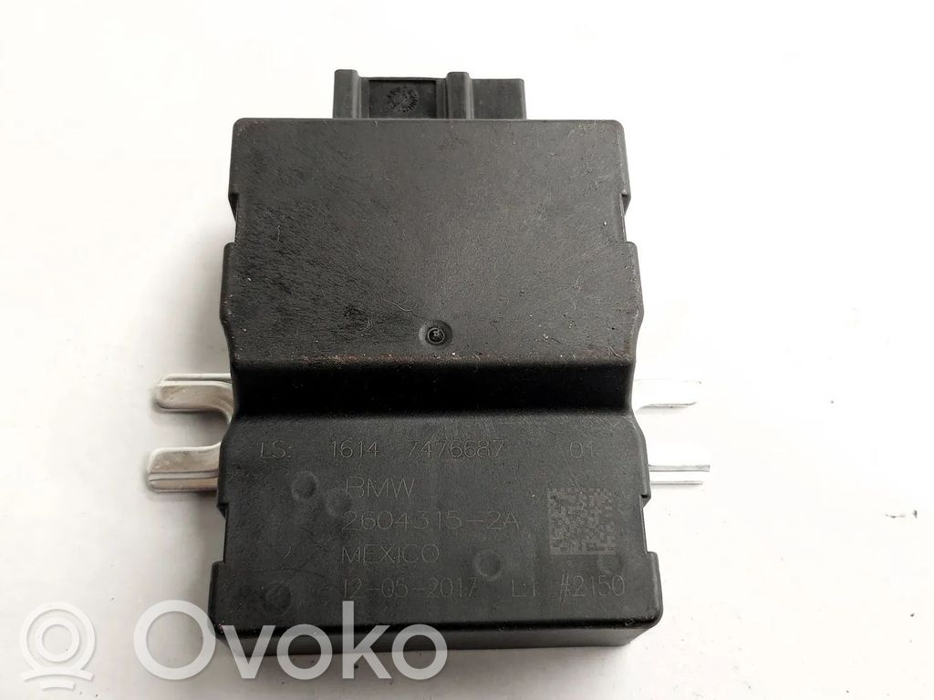 BMW X1 F48 F49 Fuel injection pump control unit/module 