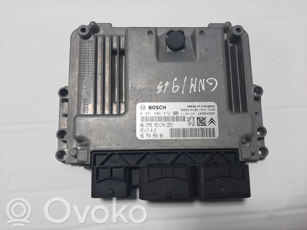 Peugeot 3008 I Engine control unit/module 