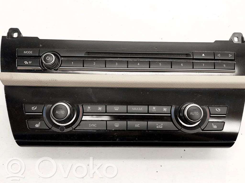BMW 5 F10 F11 Przełącznik / Włącznik nawiewu dmuchawy 