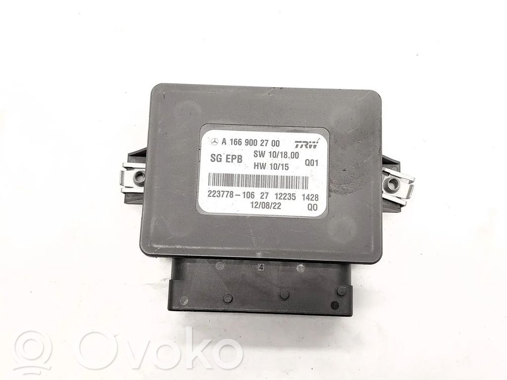 Mercedes-Benz B W246 W242 Centralina/modulo EMF freno posteriore 