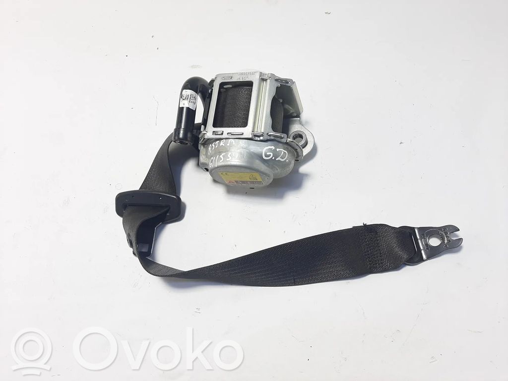 Opel Astra K Cinturón trasero 