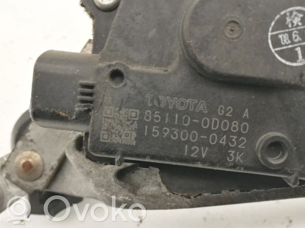 Toyota Yaris Motor și paralelogram ștergător parbriz