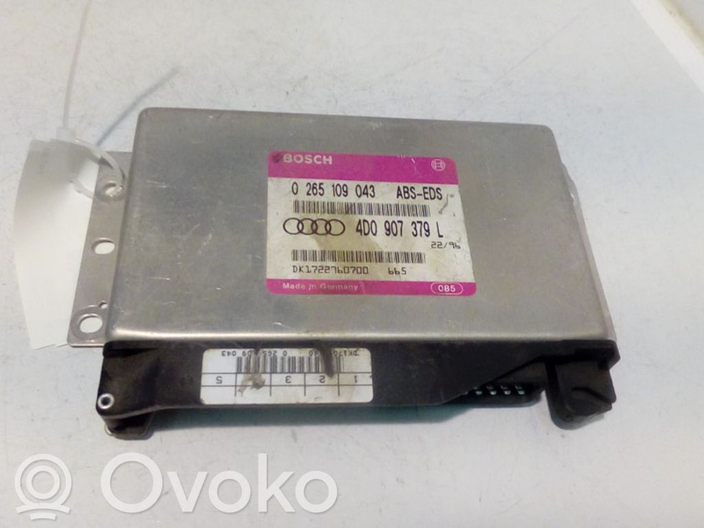 ABS control unit/module   0265109043,4D0907379L