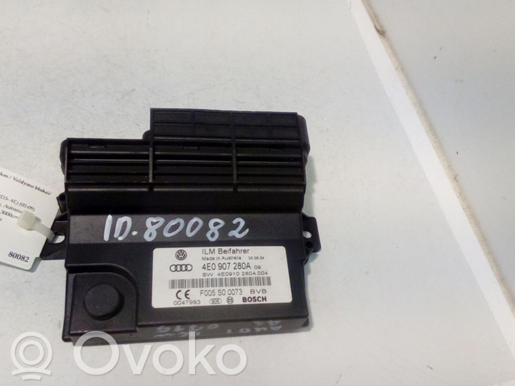 Maitinimo valdymo blokas   4E0907280A,F005S00073