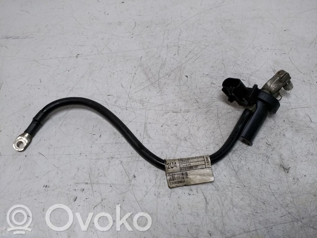 Opel Astra J Negative earth cable (battery) 