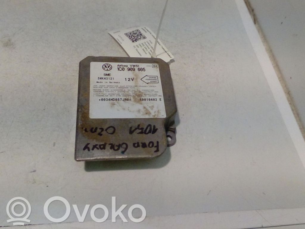Airbag control unit/module   1C0909605,5WK43121