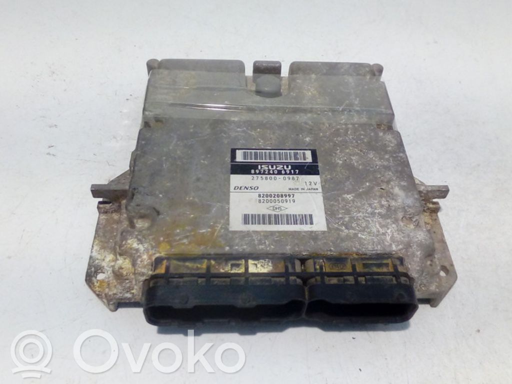 Renault Vel Satis Engine control unit/module 