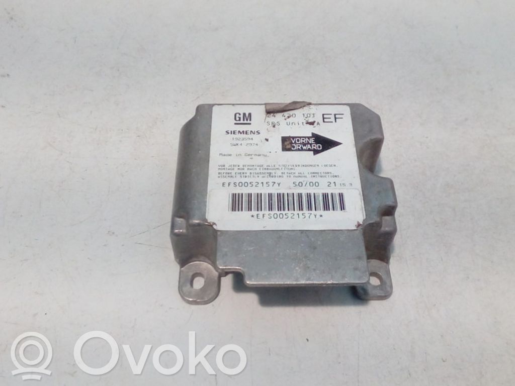 Opel Omega B2 Airbag control unit/module 
