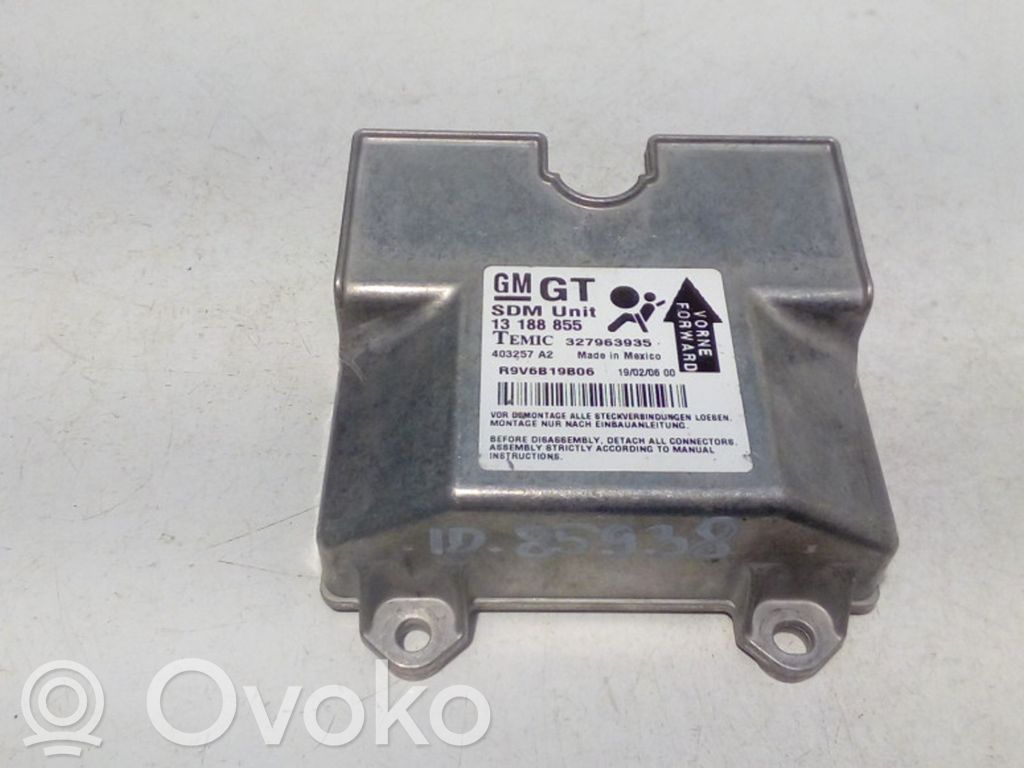 Opel Astra H Airbag control unit/module 