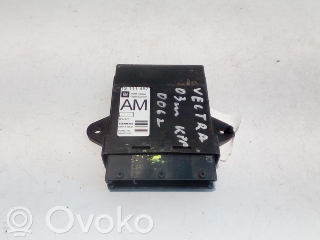 Opel Vectra C Unité de commande module de porte 
