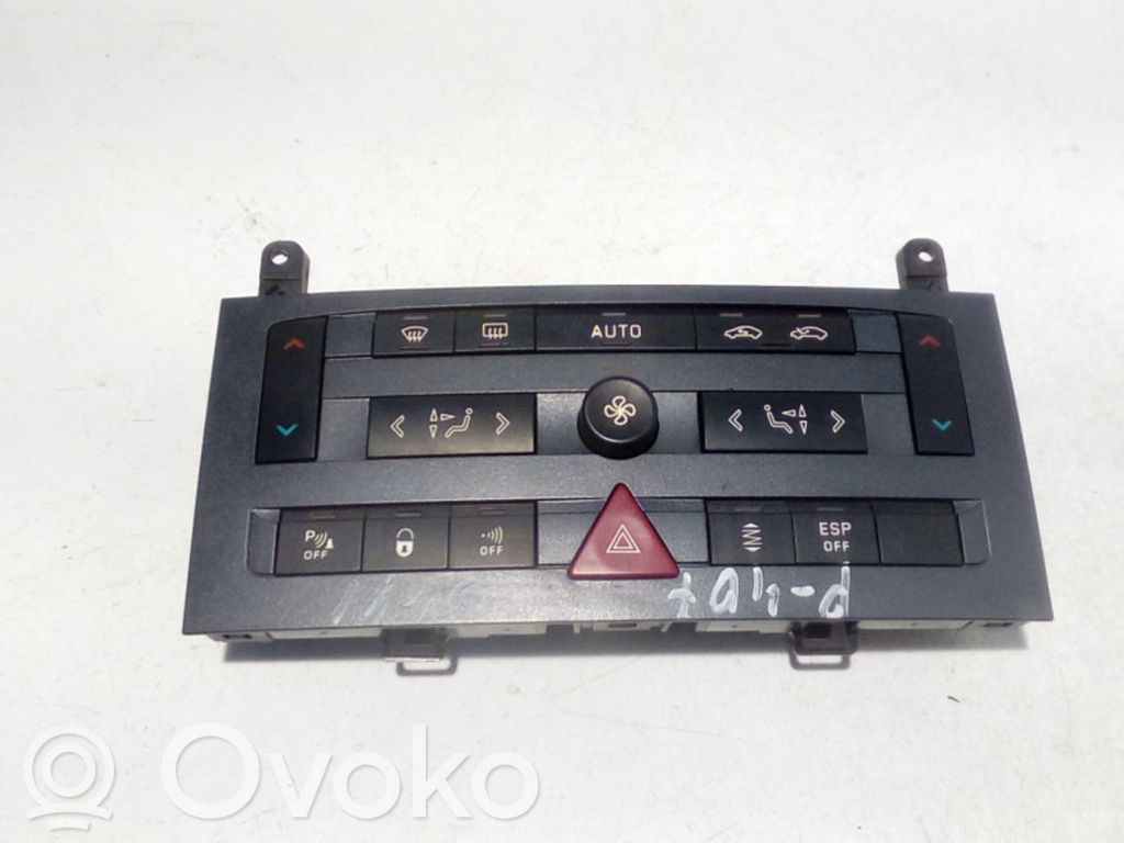 Peugeot 407 Climate control unit 