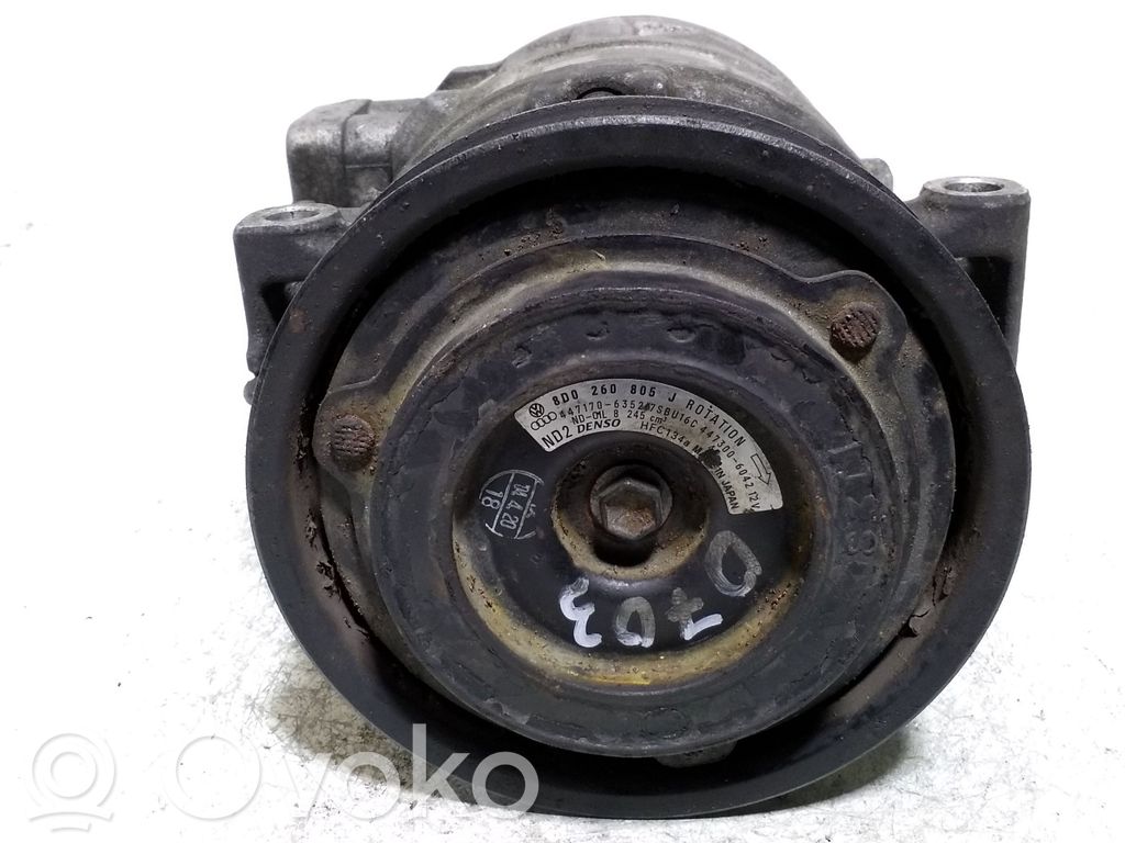 Audi A4 S4 B5 8D Kompresor / Sprężarka klimatyzacji A/C 