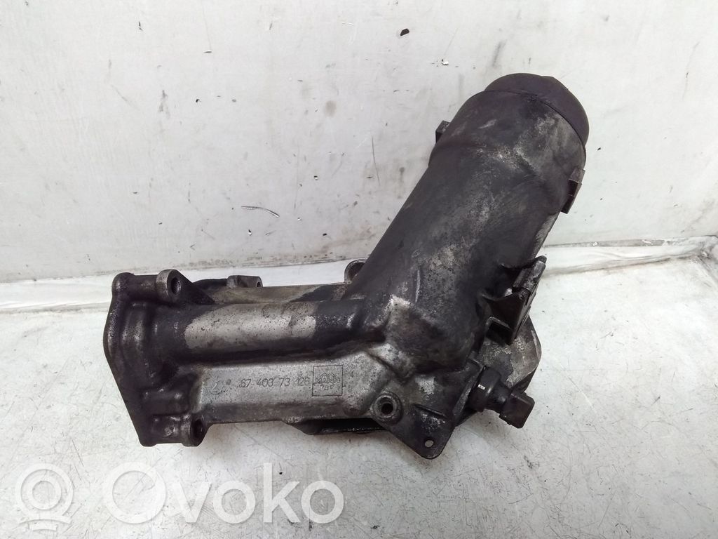BMW 3 E46 Oil filter mounting bracket 