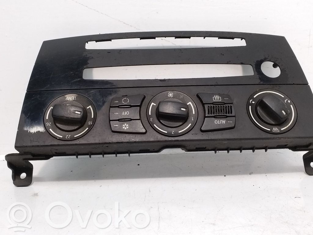 BMW 5 E60 E61 Climate control unit 