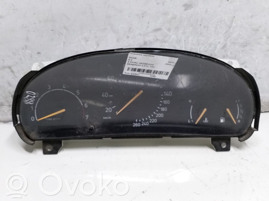 Saab 9-3 Ver1 Speedometer (instrument cluster) 