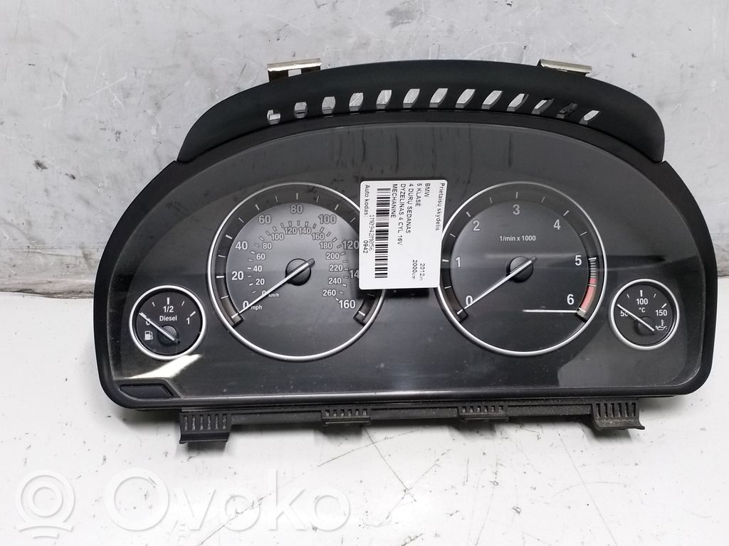 BMW 5 F10 F11 Speedometer (instrument cluster) 