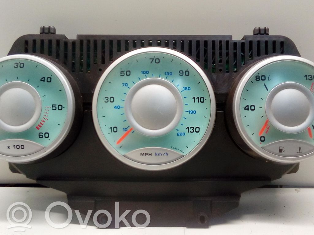 Peugeot 807 Speedometer (instrument cluster) 