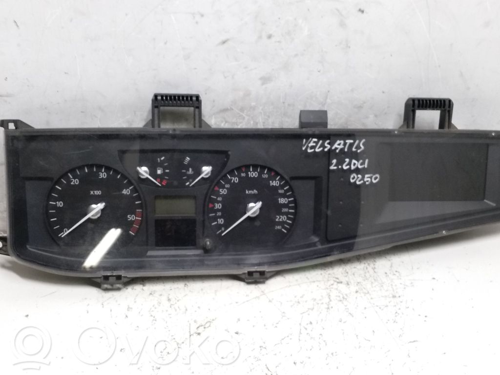 Renault Vel Satis Speedometer (instrument cluster) 