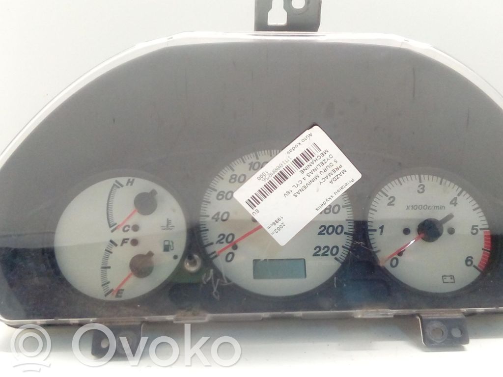 Mazda Premacy Speedometer (instrument cluster) 