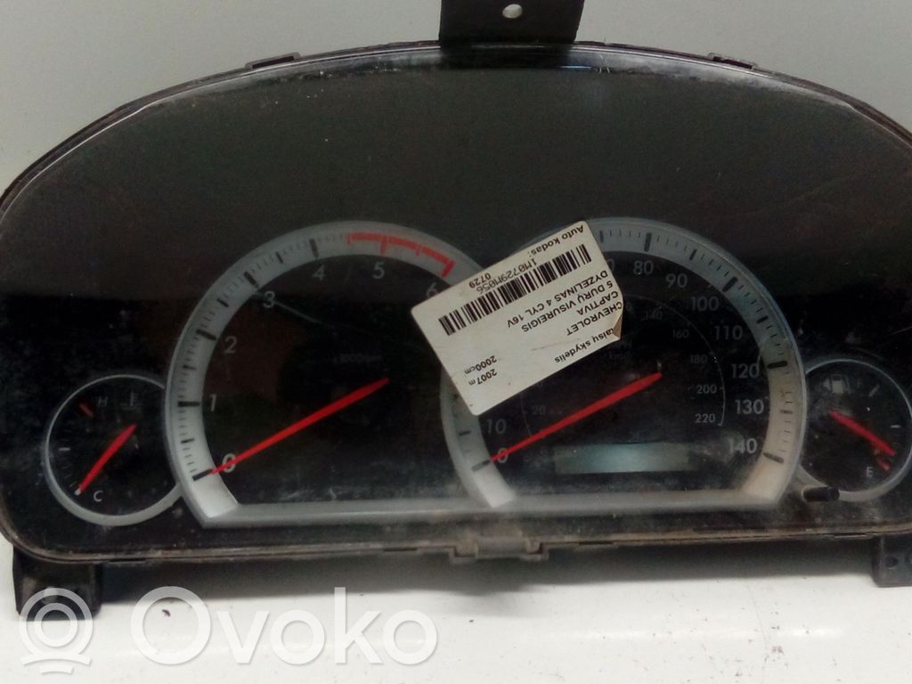 Chevrolet Captiva Spidometrs (instrumentu panelī) 