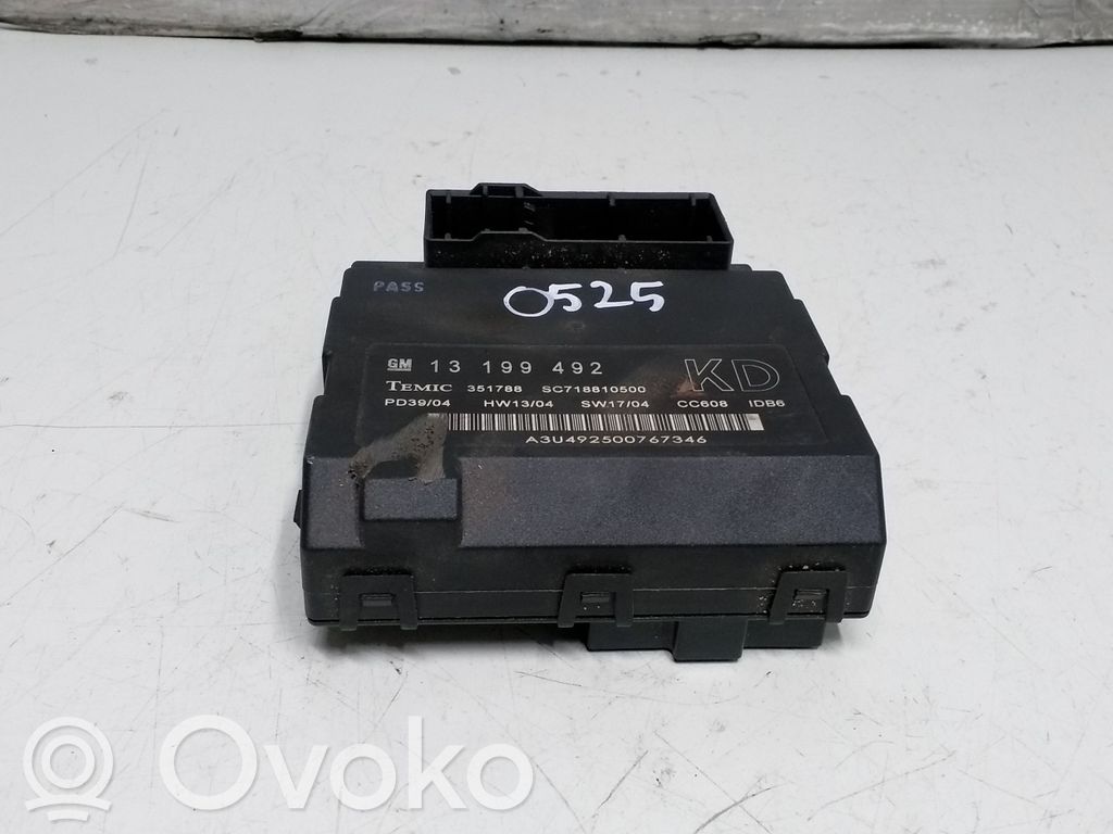 Opel Vectra C Comfort/convenience module 