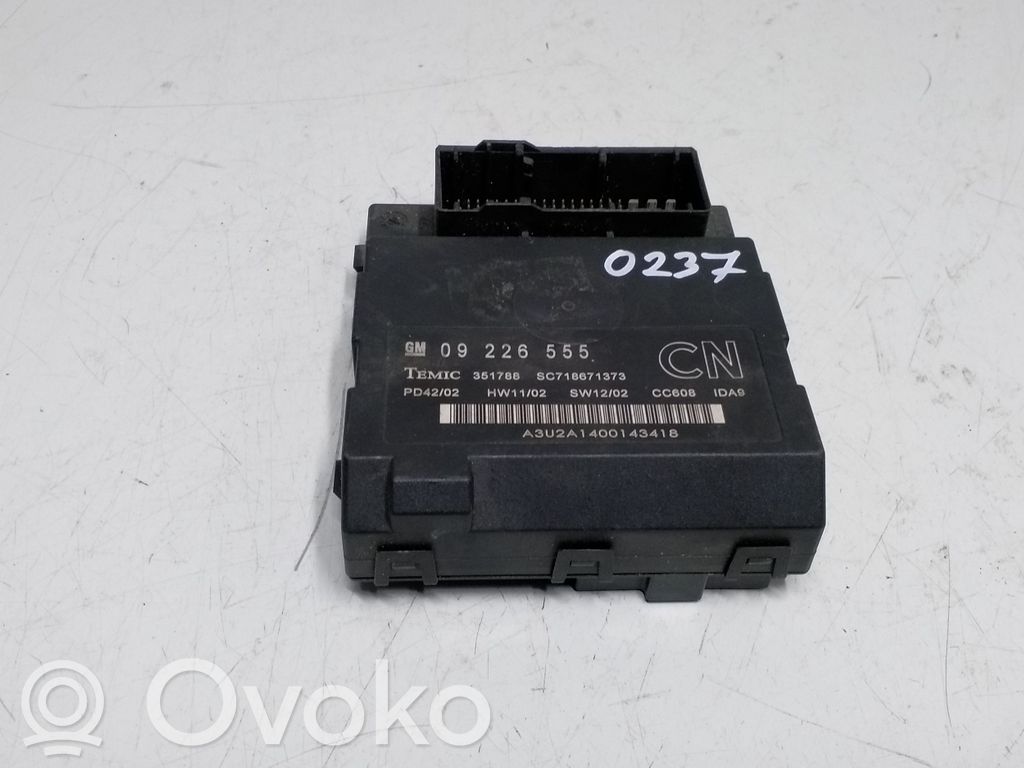 Opel Vectra C Module confort 