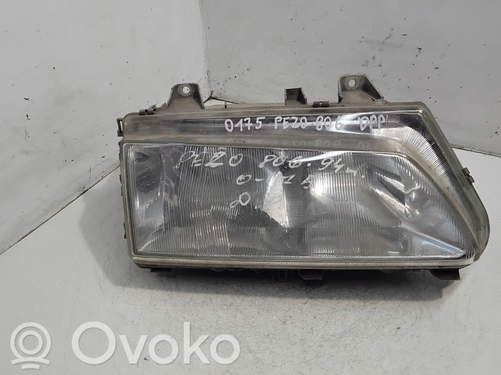 Peugeot 806 Headlight/headlamp 