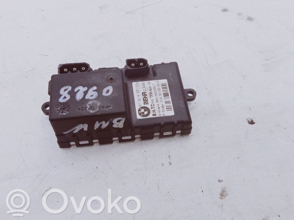 BMW 6 E63 E64 Motor aerotermă/rezistor ventilator 