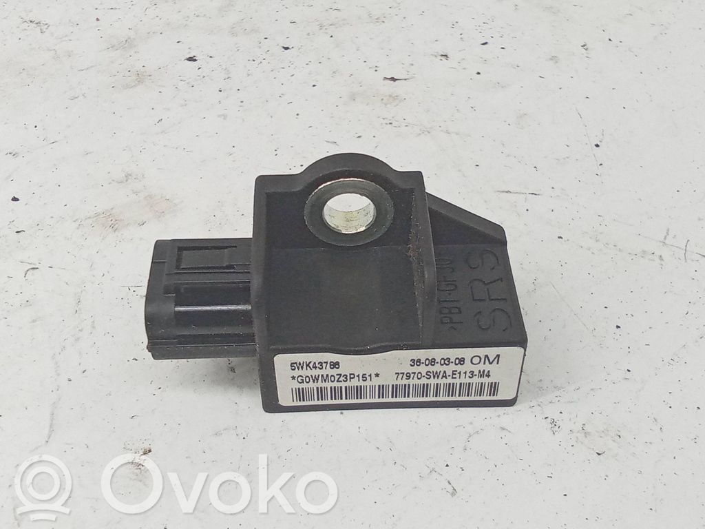 Honda CR-V Senzor impact/declanșare airbag 