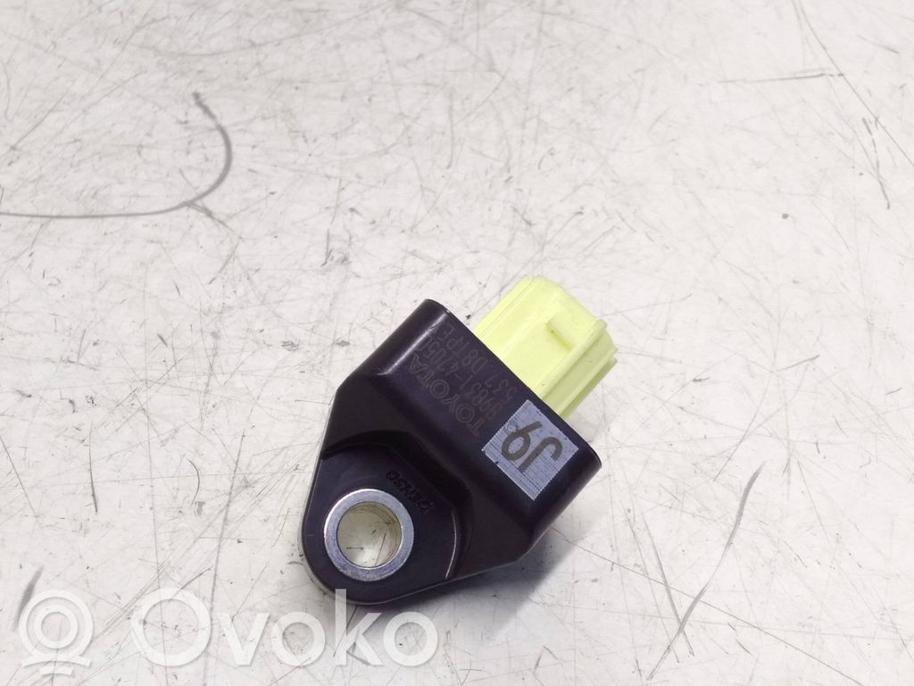 Toyota Prius (XW50) Sensore d’urto/d'impatto apertura airbag