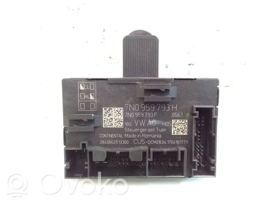 Volkswagen Sharan Door control unit/module 