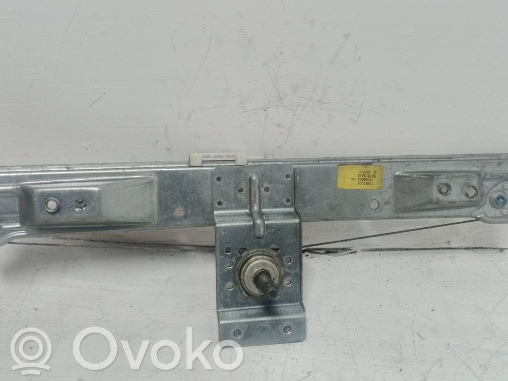 Opel Corsa D Rear door manual window regulator 