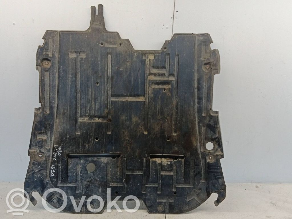Placa protectora/protector antisalpicaduras motor   12804497