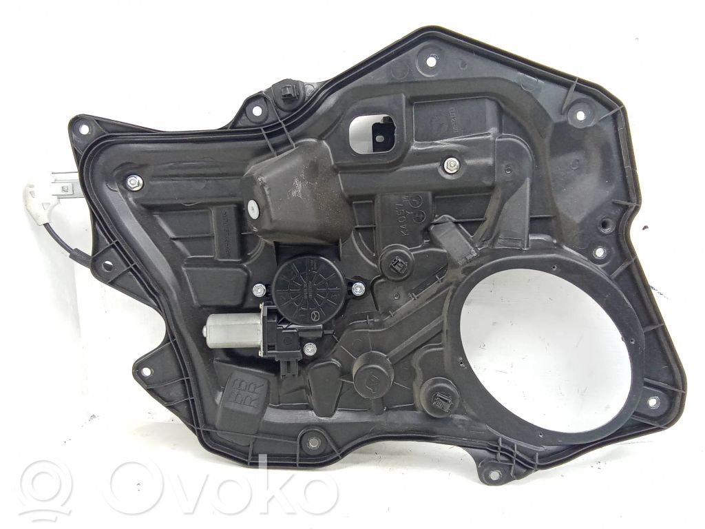 Mazda 3 II Regulador de puerta trasera con motor 
