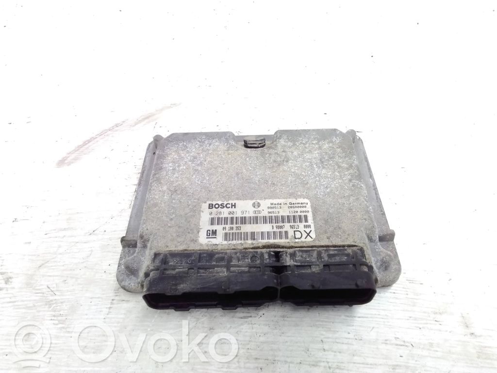 Opel Astra G Motorsteuergerät/-modul 