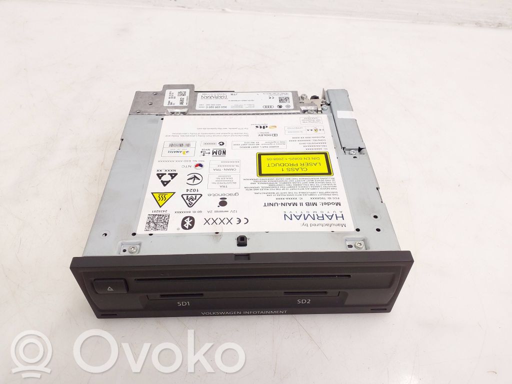 Volkswagen PASSAT B8 Unità principale autoradio/CD/DVD/GPS