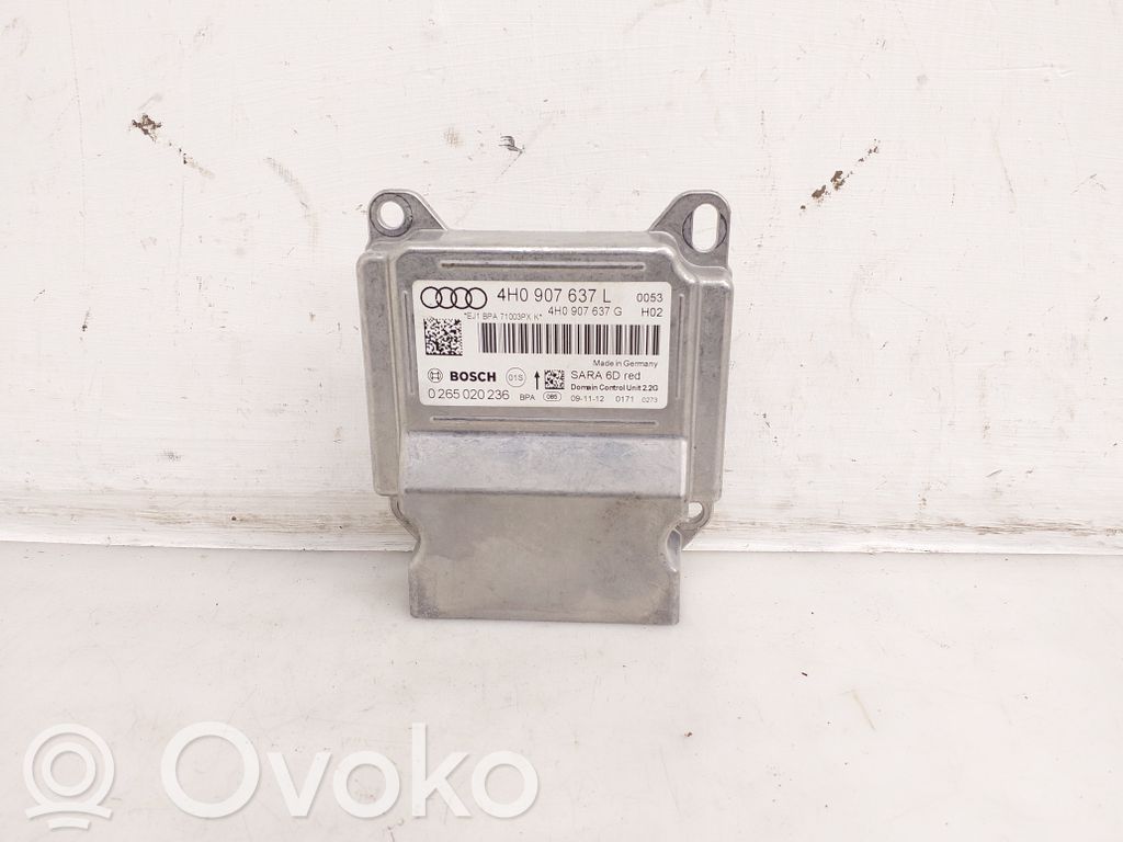 Audi A8 S8 D4 4H Unidad de control/módulo del Airbag 
