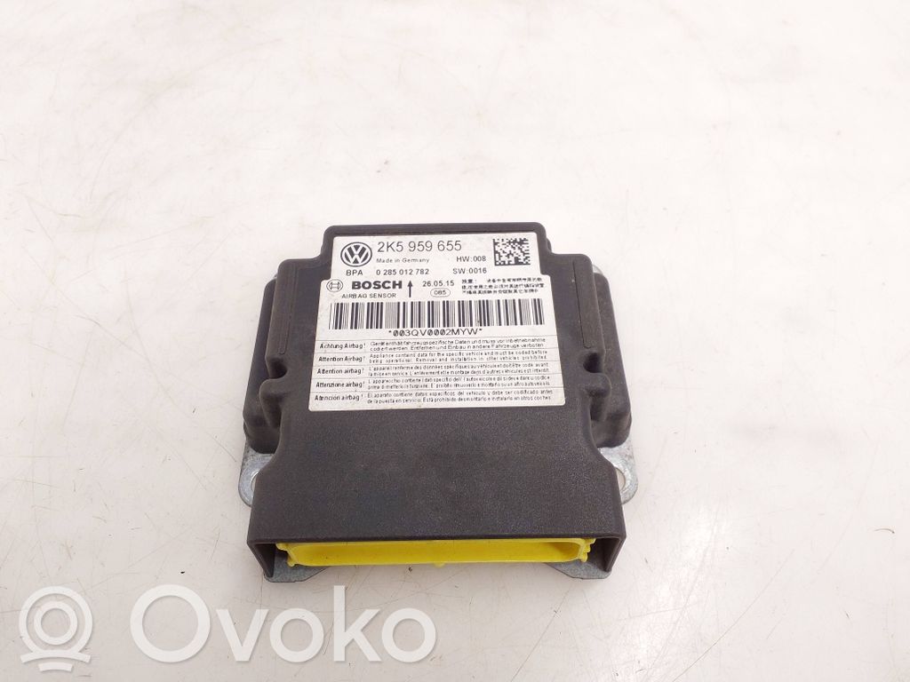 Volkswagen Caddy Airbag control unit/module 