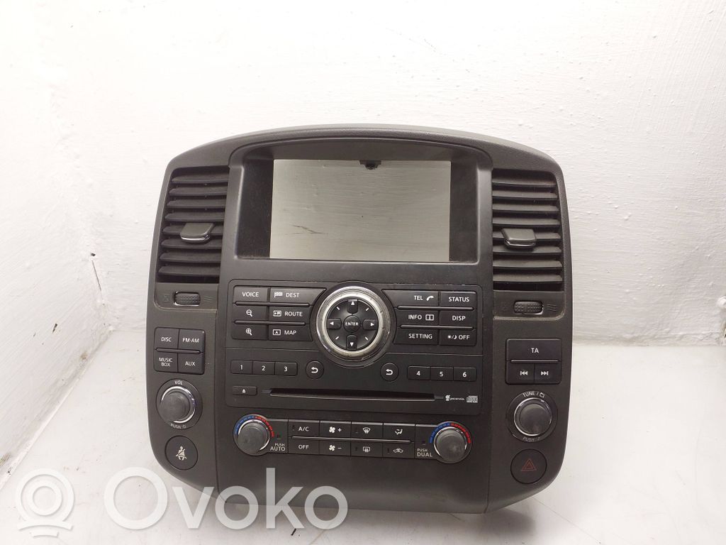 Nissan Pathfinder R51 Unidad central de control multimedia 