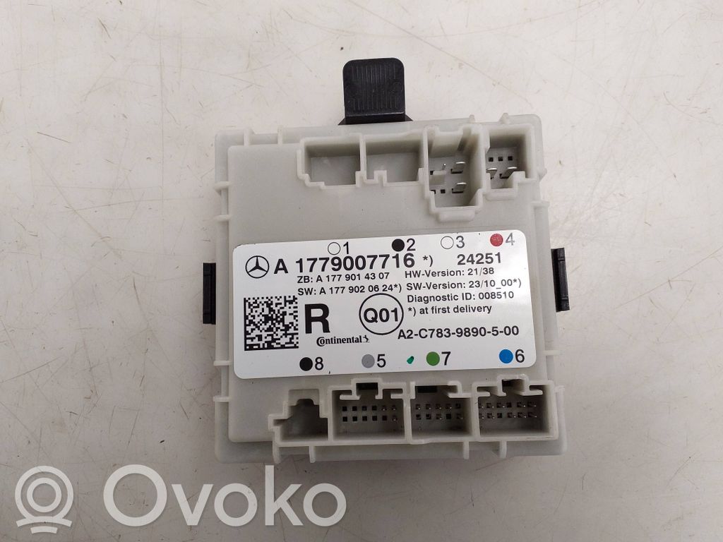 Mercedes-Benz CLA C118 X118 Door control unit/module 