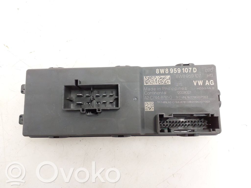 Audi A7 S7 4K8 Unitate/modul comandă hayon/portbagaj 