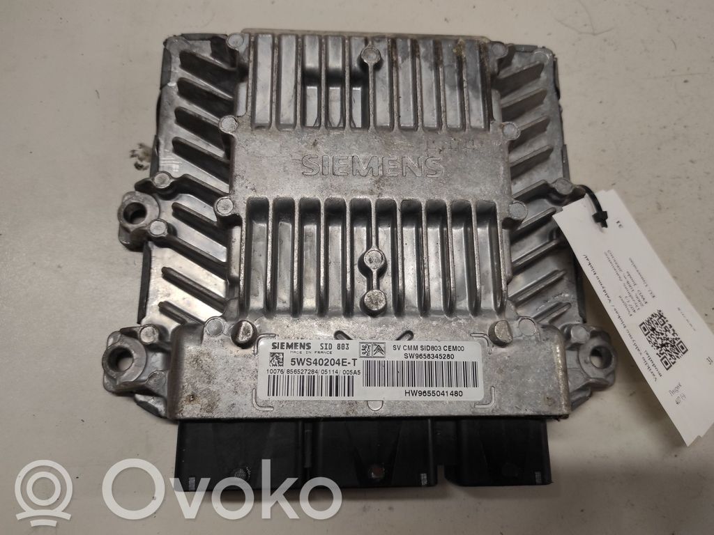 Peugeot 407 Engine control unit/module 