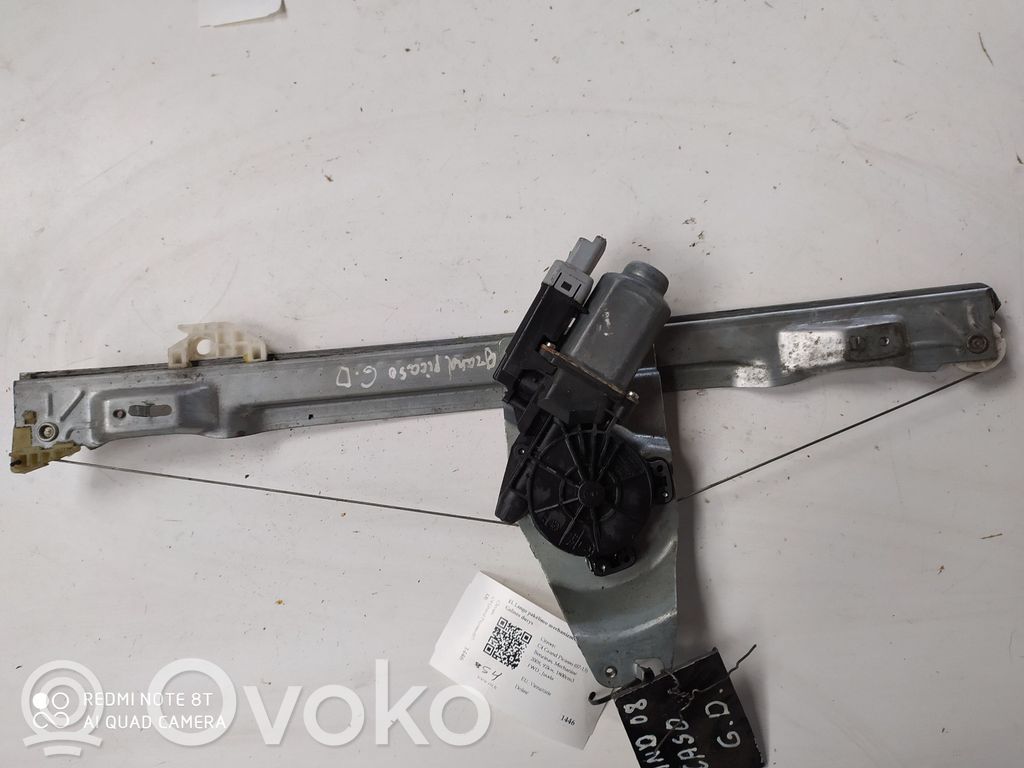 Citroen C4 Grand Picasso Elektryczny podnośnik szyby drzwi tylnych 