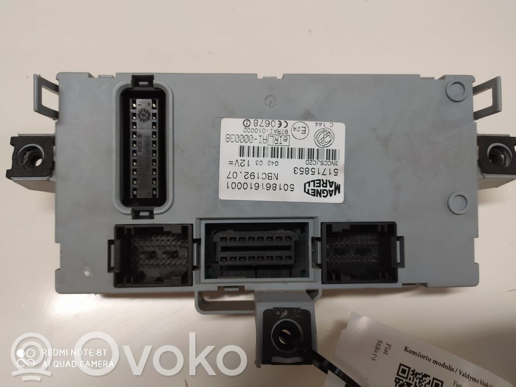 Fiat Stilo Comfort/convenience module 
