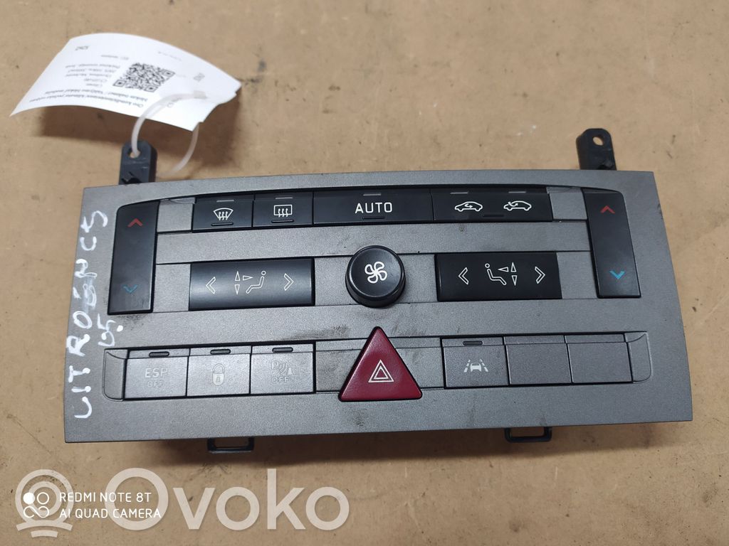 Citroen C5 Climate control unit 