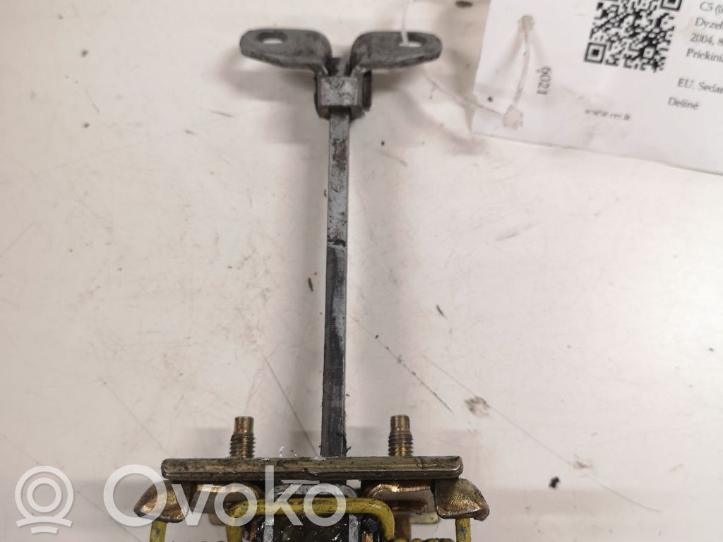 Citroen C5 Front door check strap stopper 