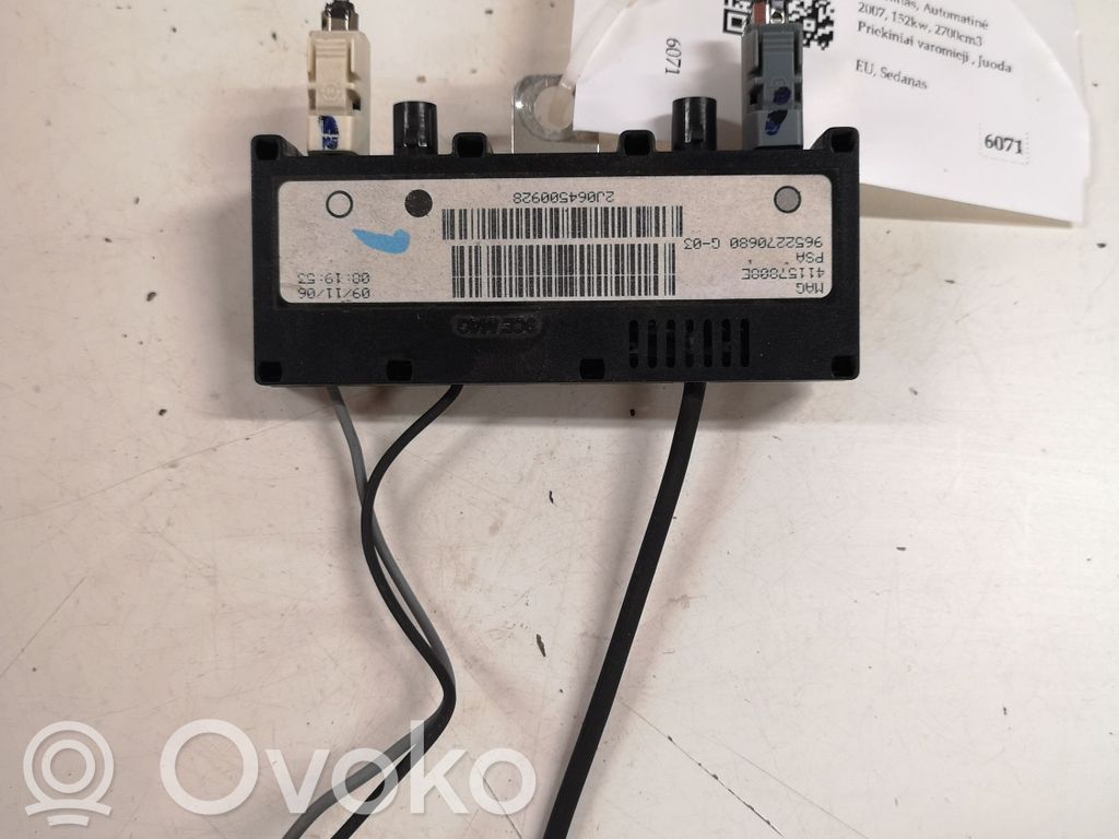 Citroen C6 Garso stiprintuvas 